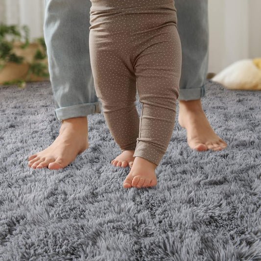 Area Rugs for Bedroom, 2x3 Door Mat Washable Small Grey Bedside Rug,Fluffy gy Entryway Rugs for Living Room, Indoor Floor Carpet for Kids Boy and Girls, Home Decor Aesthetic