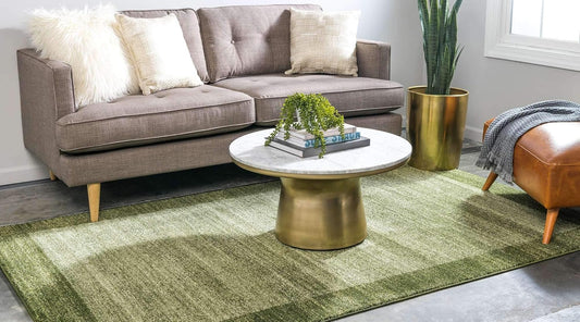 Area Rug - (2' 2" x 3' 1" Rectangle, Light Green/ Ivory)